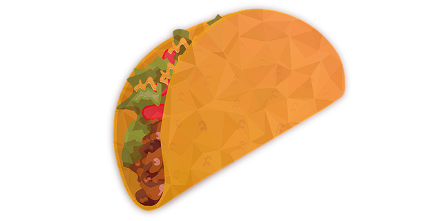 image of a  taco with tomato