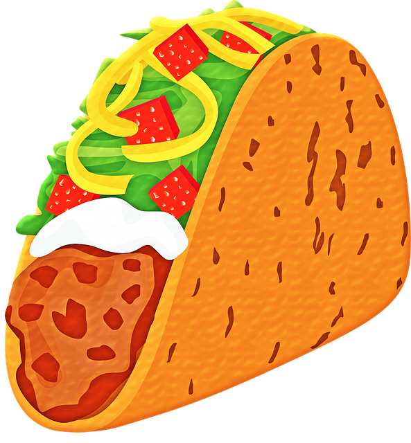 image of taco with lettuce