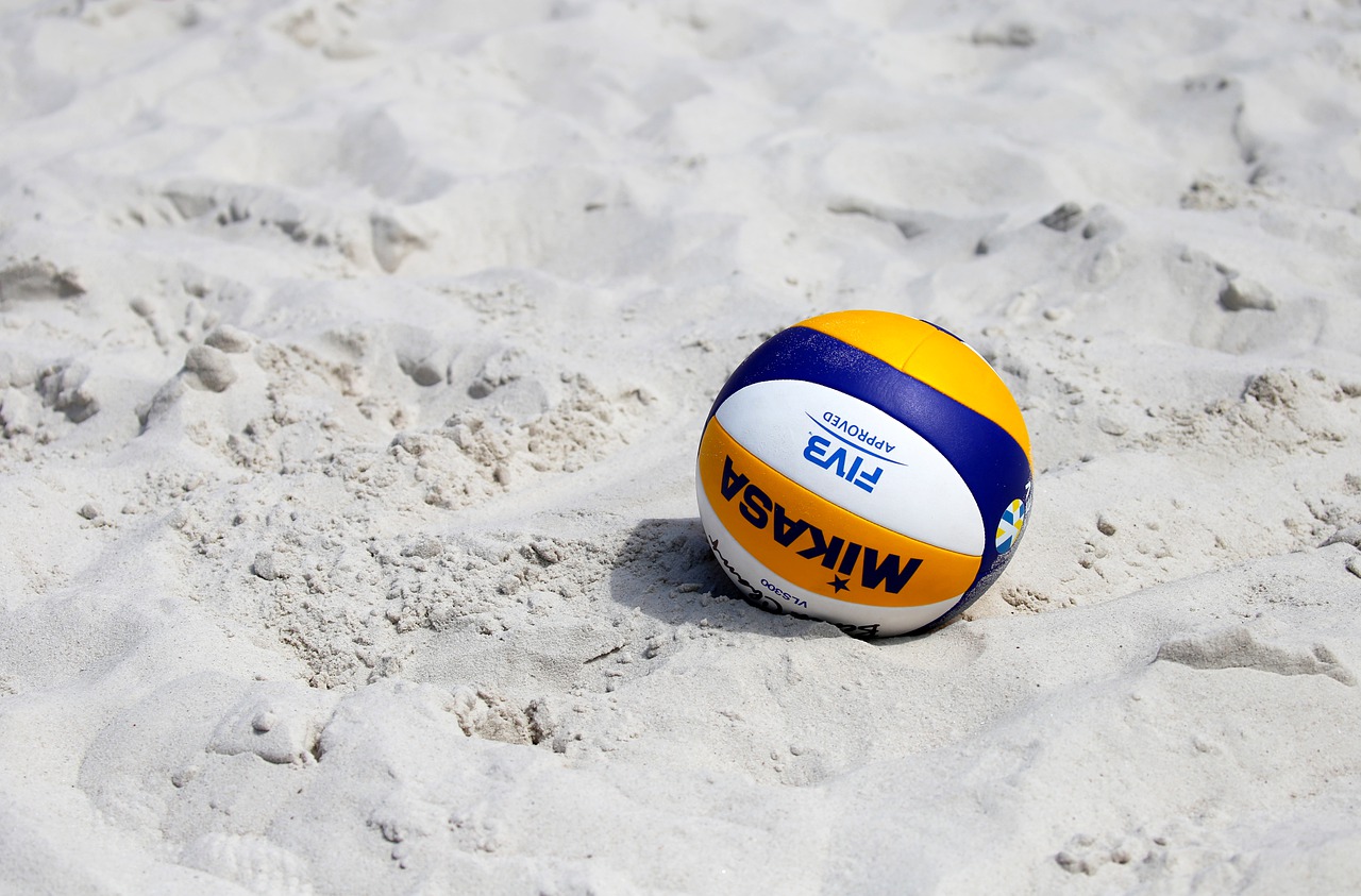 This is a photo a volleyball that I used in my photoshop.