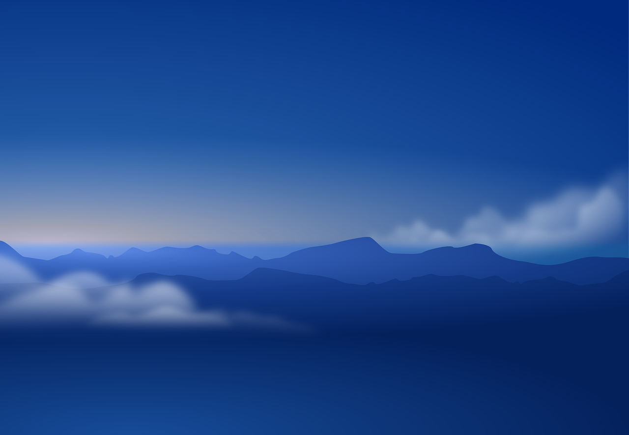 Blue sky background