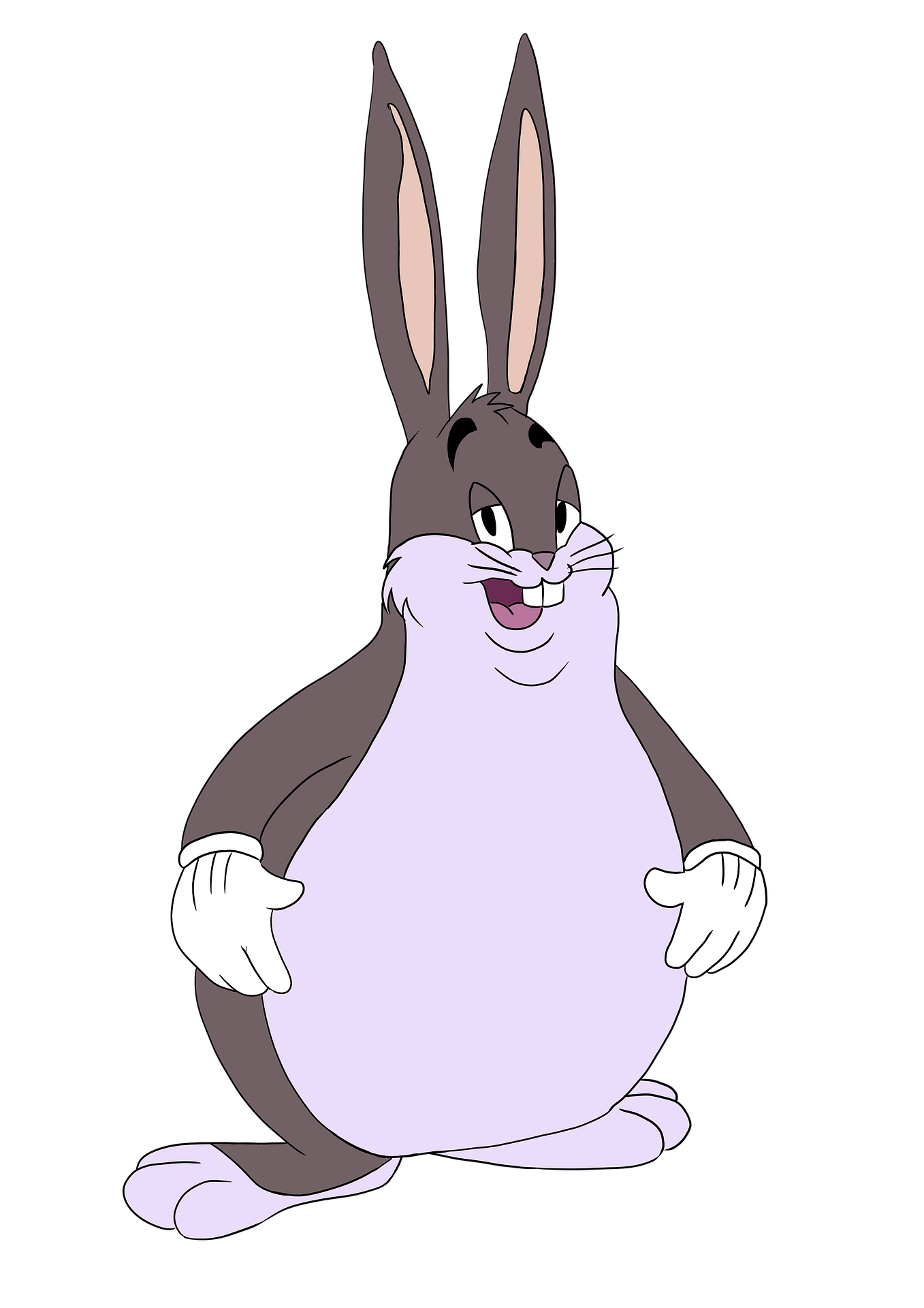 This is the picture of Big Chungus that I used.