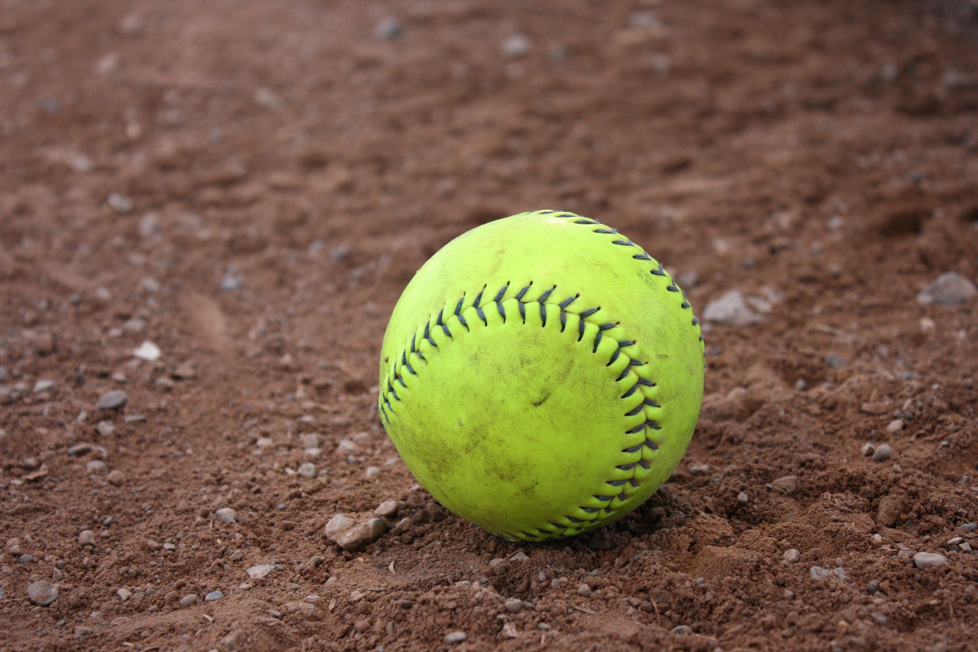 This is a picture of a softball