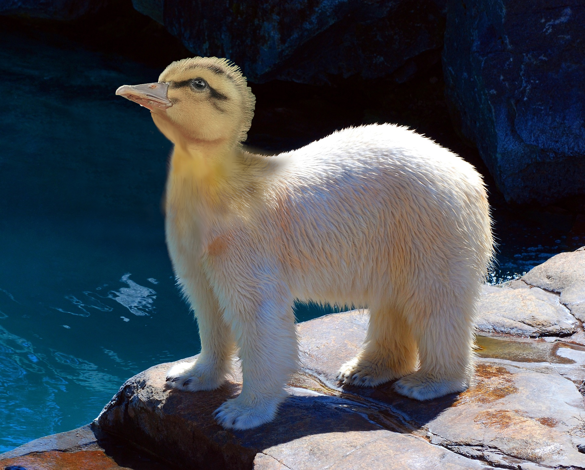 picture of duck bear