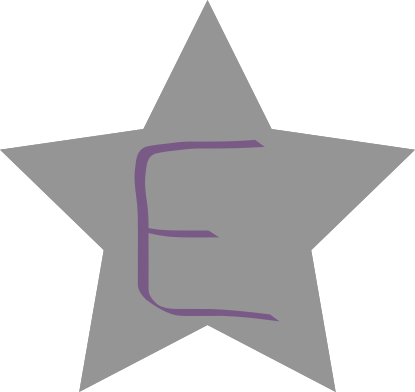 E logo