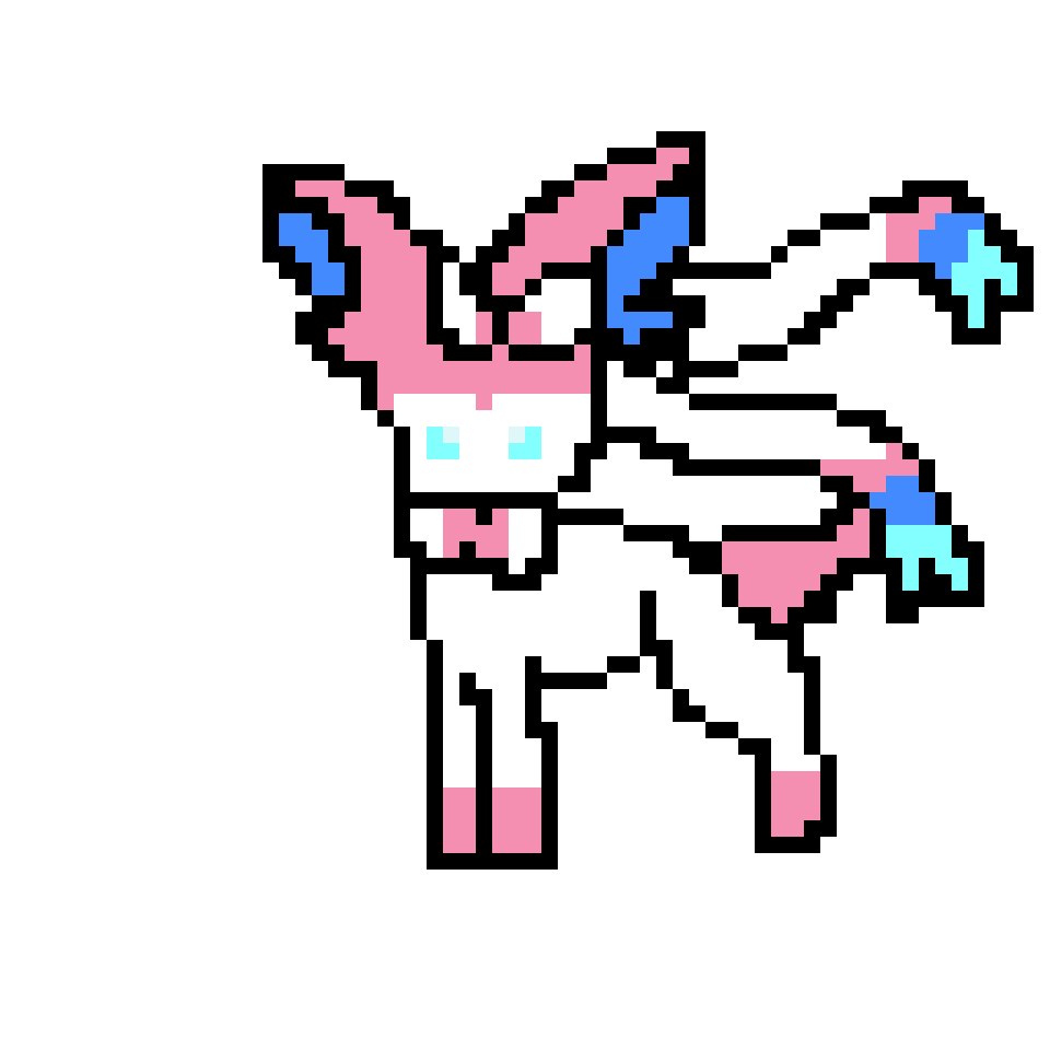 sylveon, the intertwining pokemon