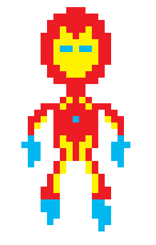 16 bit iron man