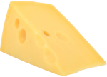 The player (which is cheese) from the game Cheese Game