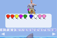 image link to a popular flash game with sharks eating tizz